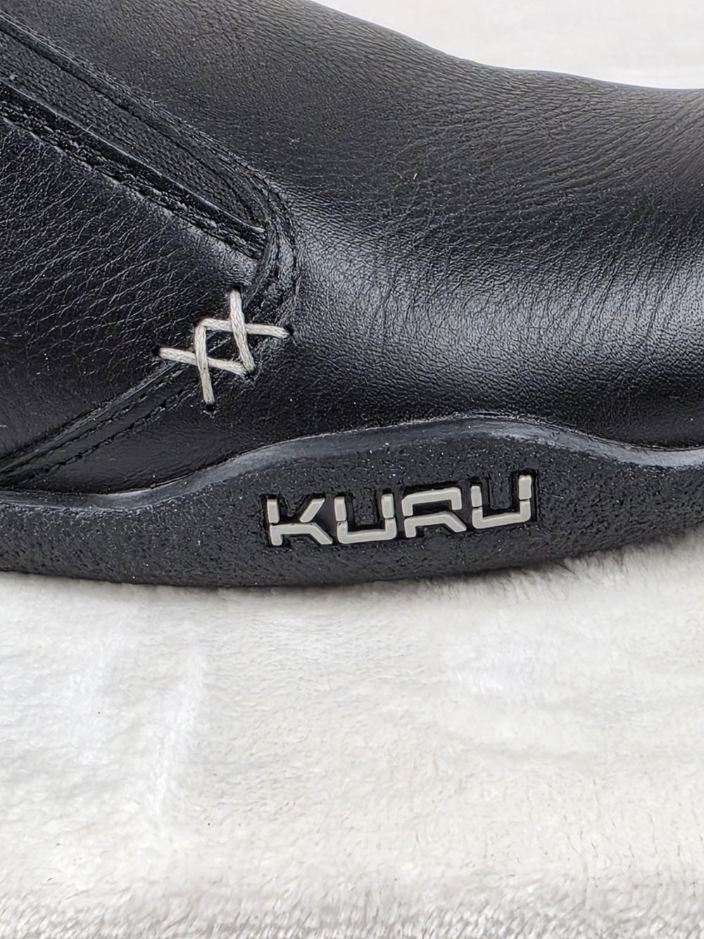 Kuru Kivi Womens 8 Medium Black Leather Slip On Comfort Shoes Clogs - Picture 7 of 9